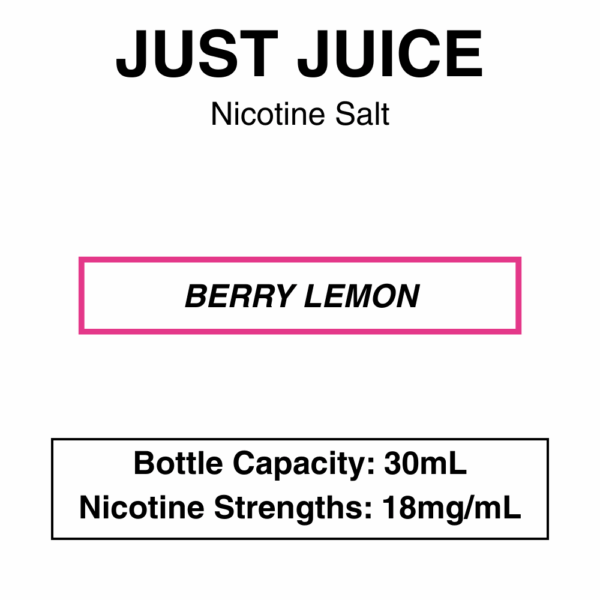 Just Juice - NicSalt - 50/50- 30ml -30mg - Image 3