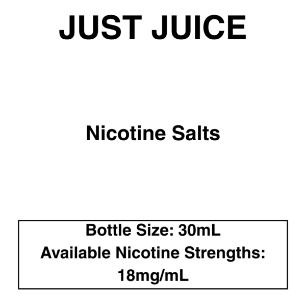 Just Juice - NicSalt - 50/50- 30ml -30mg - Image 1