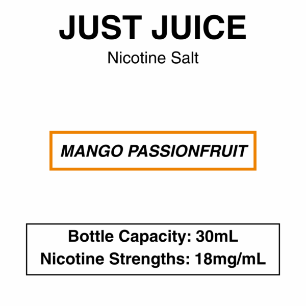 Just Juice - NicSalt - 50/50- 30ml -30mg - Image 8