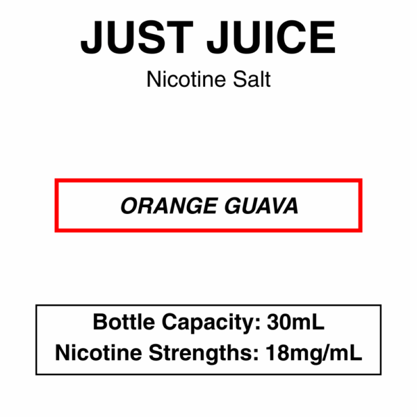 Just Juice - NicSalt - 50/50- 30ml -30mg - Image 9