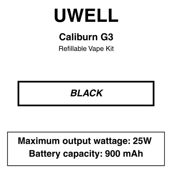 Uwell - Caliburn G3 - Pod Kit - Image 4