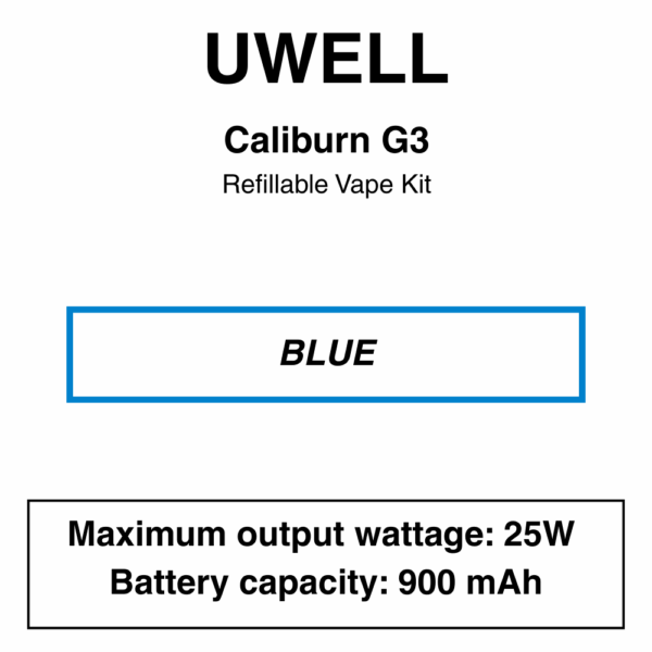 Uwell - Caliburn G3 - Pod Kit - Image 8