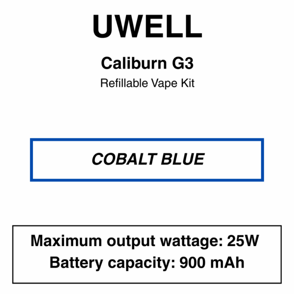 Uwell - Caliburn G3 - Pod Kit - Image 9