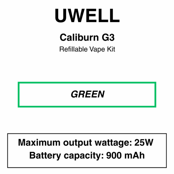 Uwell - Caliburn G3 - Pod Kit - Image 2