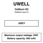 Uwell - Caliburn G3 - Pod Kit - Image 5