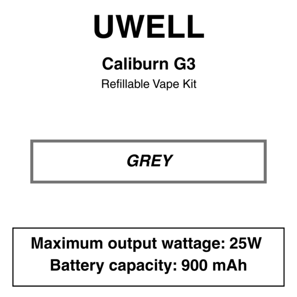 Uwell - Caliburn G3 - Pod Kit - Image 5