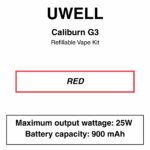 Uwell - Caliburn G3 - Pod Kit - Image 7
