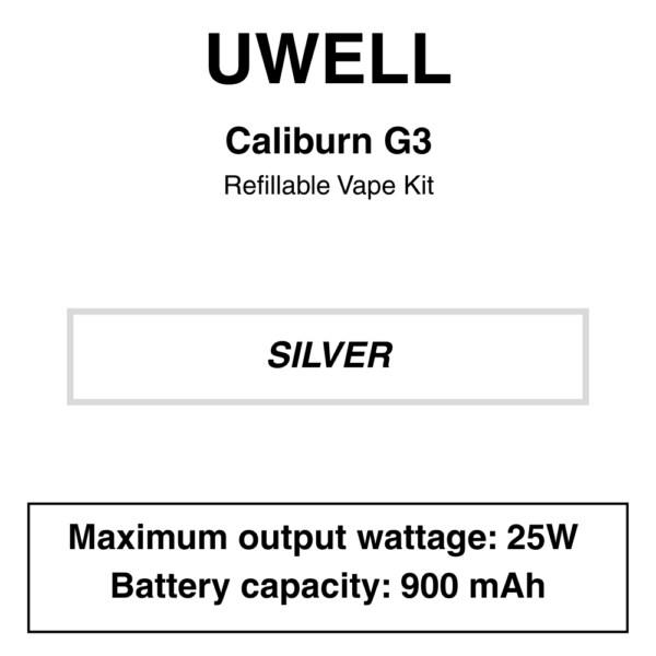 Uwell - Caliburn G3 - Pod Kit - Image 3