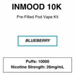Inmood 10K Closed Pod Vape Kit with reusable battery - 10000 Puffs - Image 4