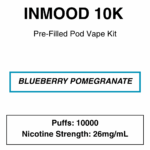 Inmood 10K Closed Pod Vape Kit with reusable battery - 10000 Puffs - Image 8