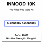 Inmood 10K Closed Pod Vape Kit with reusable battery - 10000 Puffs - Image 3