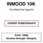 Inmood 10K Closed Pod Vape Kit with reusable battery - 10000 Puffs - Image 15
