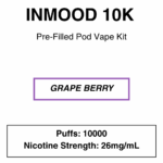 Inmood 10K Closed Pod Vape Kit with reusable battery - 10000 Puffs - Image 19
