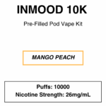 Inmood 10K Closed Pod Vape Kit with reusable battery - 10000 Puffs - Image 7