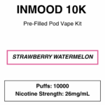 Inmood 10K Closed Pod Vape Kit with reusable battery - 10000 Puffs - Image 12