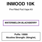Inmood 10K Closed Pod Vape Kit with reusable battery - 10000 Puffs - Image 13
