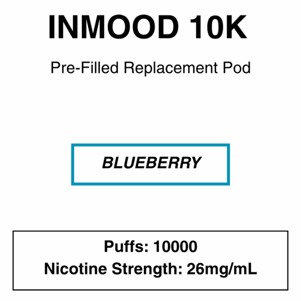 Inmood 10K Closed Pod Vape - Replacement Pods - 10000 Puffs - Image 25