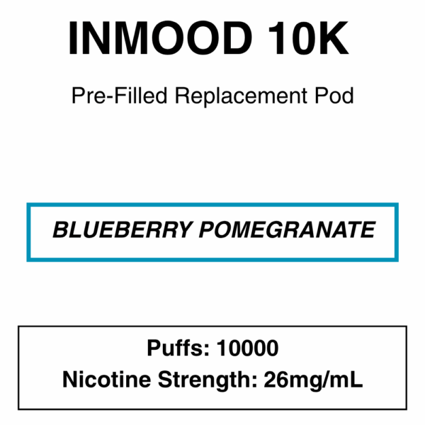 Inmood 10K Closed Pod Vape - Replacement Pods - 10000 Puffs - Image 11