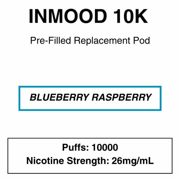 Inmood 10K Closed Pod Vape - Replacement Pods - 10000 Puffs - Image 17