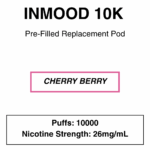 Inmood 10K Closed Pod Vape - Replacement Pods - 10000 Puffs - Image 15