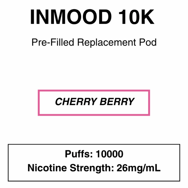 Inmood 10K Closed Pod Vape - Replacement Pods - 10000 Puffs - Image 15