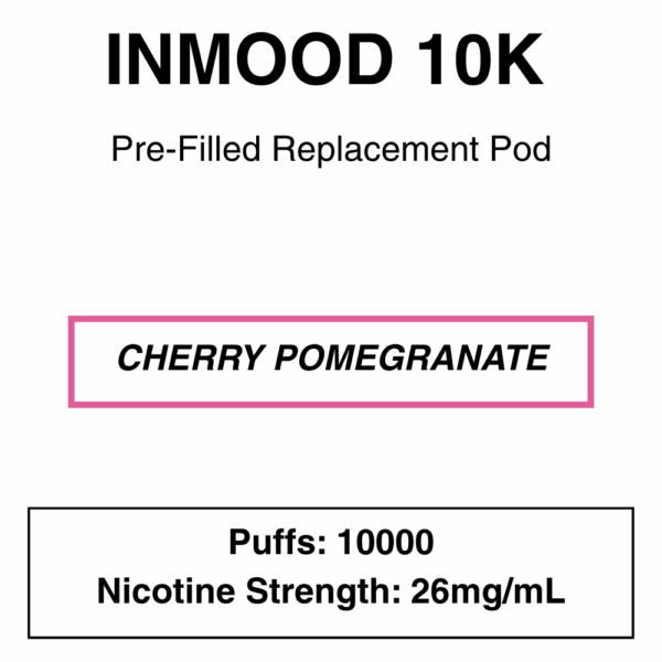 Inmood 10K Closed Pod Vape - Replacement Pods - 10000 Puffs - Image 5