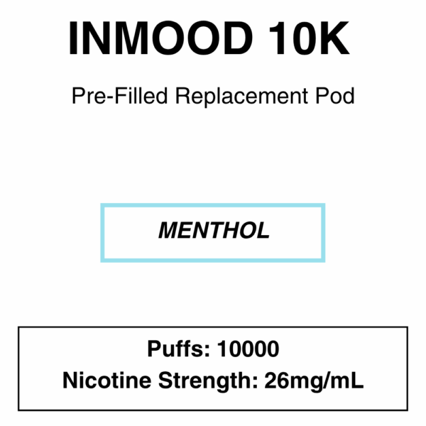 Inmood 10K Closed Pod Vape - Replacement Pods - 10000 Puffs - Image 9