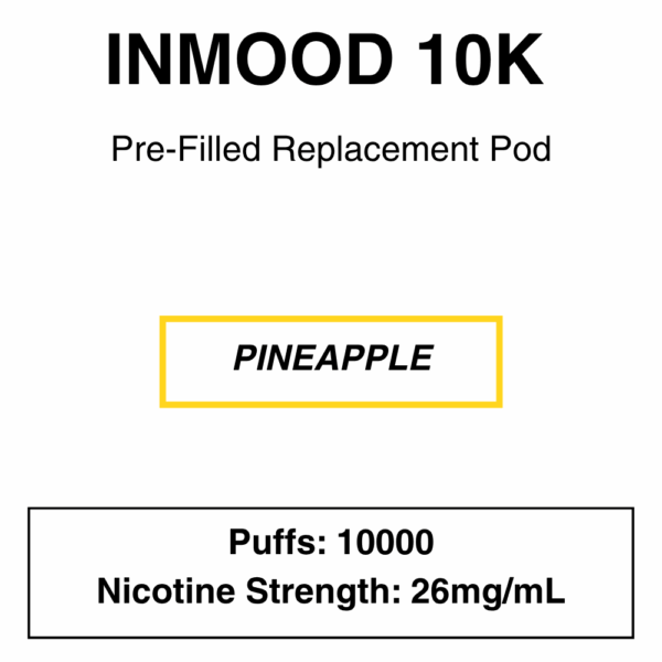 Inmood 10K Closed Pod Vape - Replacement Pods - 10000 Puffs - Image 6