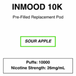 Inmood 10K Closed Pod Vape - Replacement Pods - 10000 Puffs - Image 3