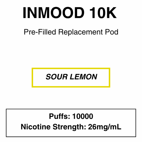 Inmood 10K Closed Pod Vape - Replacement Pods - 10000 Puffs - Image 8