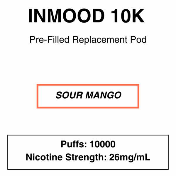 Inmood 10K Closed Pod Vape - Replacement Pods - 10000 Puffs - Image 7