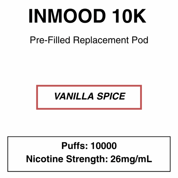 Inmood 10K Closed Pod Vape - Replacement Pods - 10000 Puffs - Image 12