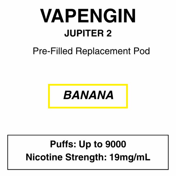 Vapengine - Jupiter 2 .0 - Replacement Pod 9000puffs - 19mg/ml Nicotine - 24 Flavours - Image 34