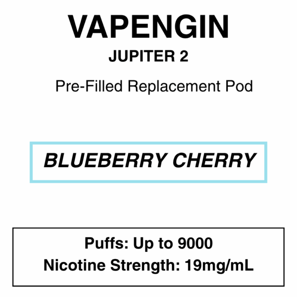 Vapengine - Jupiter 2 .0 - Replacement Pod 9000puffs - 19mg/ml Nicotine - 24 Flavours - Image 31