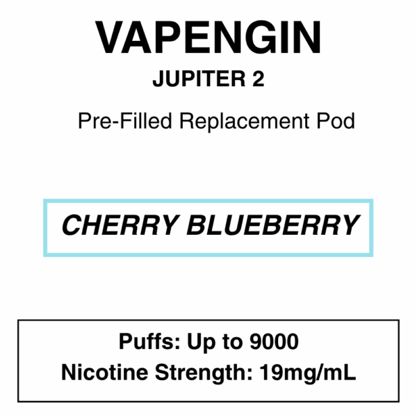 Vapengine - Jupiter 2 .0 - Replacement Pod 9000puffs - 19mg/ml Nicotine - 24 Flavours - Image 29