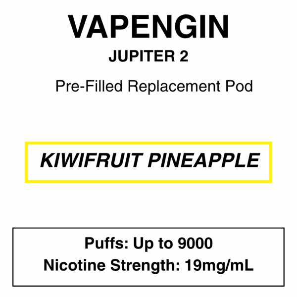 Vapengine - Jupiter 2 .0 - Replacement Pod 9000puffs - 19mg/ml Nicotine - 24 Flavours - Image 24