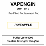 Vapengine - Jupiter 2 .0 - Replacement Pod 9000puffs - 19mg/ml Nicotine - 24 Flavours - Image 18