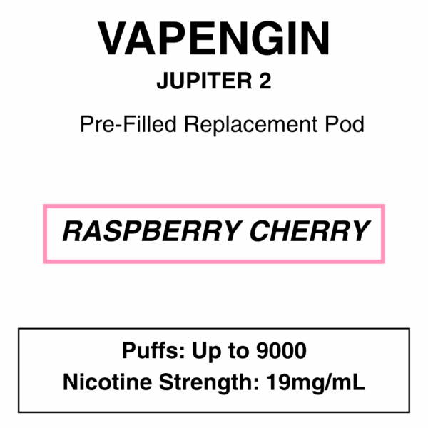 Vapengine - Jupiter 2 .0 - Replacement Pod 9000puffs - 19mg/ml Nicotine - 24 Flavours - Image 17