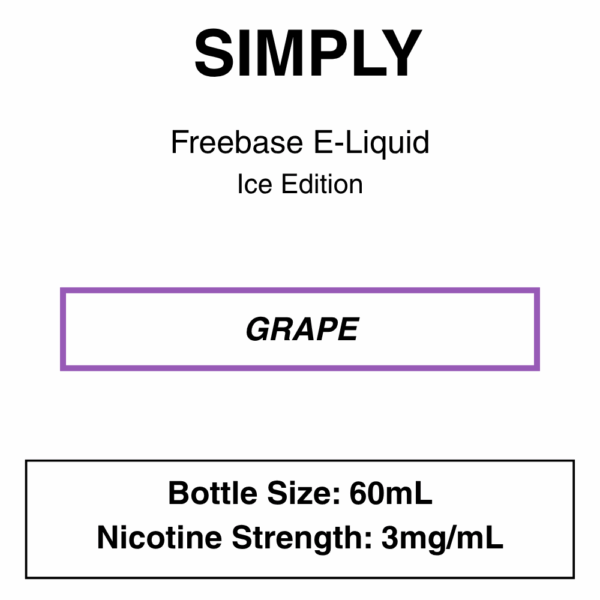 Simply-Freebase E-Liquid-60ml-3mg - Image 5