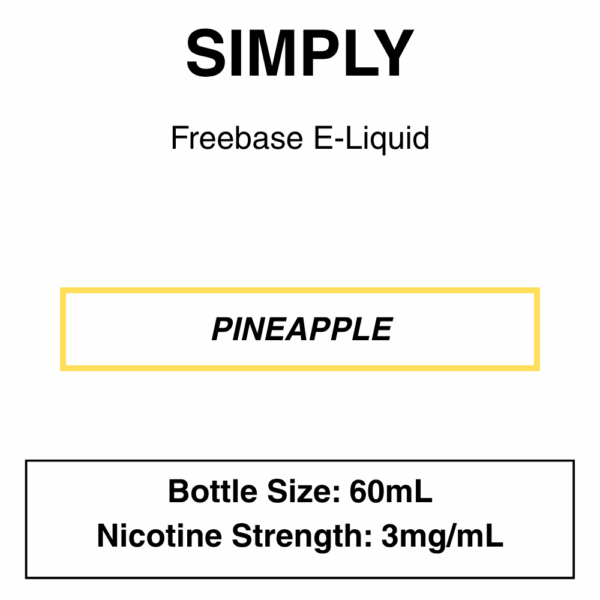 Simply-Freebase E-Liquid-60ml-3mg - Image 11