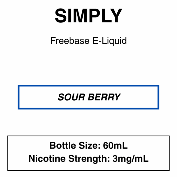 Simply-Freebase E-Liquid-60ml-3mg - Image 8