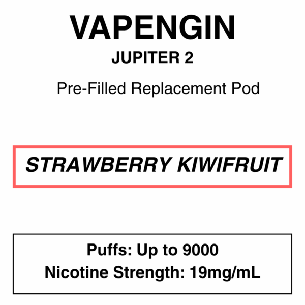 Vapengine - Jupiter 2 .0 - Replacement Pod 9000puffs - 19mg/ml Nicotine - 24 Flavours - Image 10
