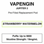 Vapengine - Jupiter 2 .0 - Replacement Pod 9000puffs - 19mg/ml Nicotine - 24 Flavours - Image 9