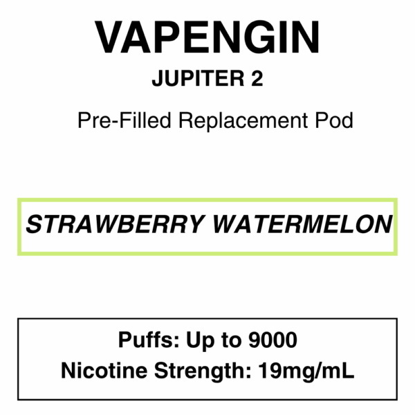 Vapengine - Jupiter 2 .0 - Replacement Pod 9000puffs - 19mg/ml Nicotine - 24 Flavours - Image 9