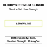 Lemon Lime - Cloudys Premium E- Liquid Nic Salt 30 ml - Image 2
