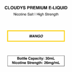 Mango - Cloudys Premium E- Liquid Nic Salt 30 ml - Image 4