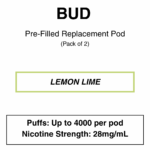 Bud - Replacement Pod - Pack of 2 (4000 Puffs each pod) - Image 5