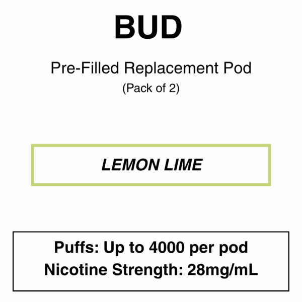Bud - Replacement Pod - Pack of 2 (4000 Puffs each pod) - Image 5