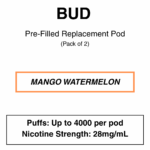Bud - Replacement Pod - Pack of 2 (4000 Puffs each pod) - Image 6