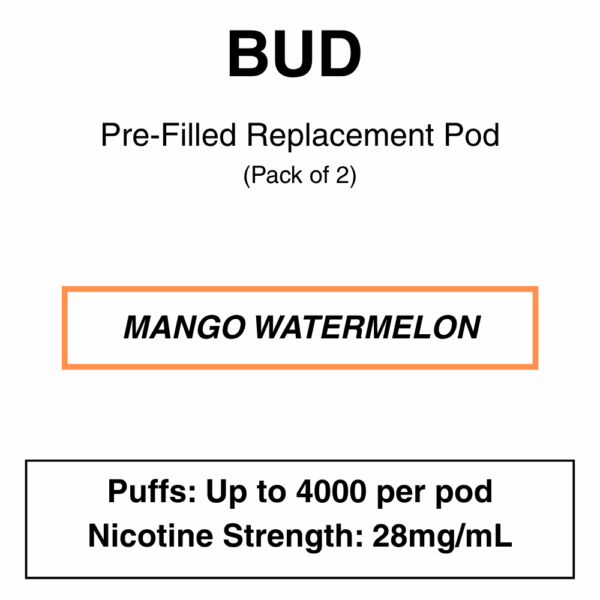 Bud - Replacement Pod - Pack of 2 (4000 Puffs each pod) - Image 6
